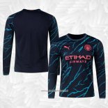 Camiseta 3ª Manchester City 2023-2024 Manga Larga