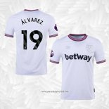 Camiseta 2ª West Ham Jugador Alvarez 2023-2024