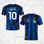 Camiseta 1ª Inter Milan Jugador Lautaro 2023-2024