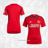 Camiseta 1ª Manchester United 2023-2024 Mujer