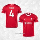 Camiseta 1ª Liverpool Jugador Virgil 2023-2024