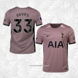 Camiseta 3ª Tottenham Hotspur Jugador Davies 2023-2024