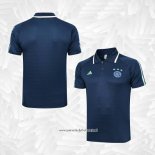 Camiseta Polo del Ajax 2023-2024 Azul