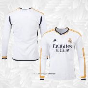 Camiseta 1ª Real Madrid 2023-2024 Manga Larga