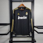 Retro Camiseta 2ª Real Madrid 2011-2012 Manga Larga