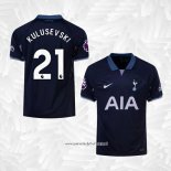 Camiseta 2ª Tottenham Hotspur Jugador Kulusevski 2023-2024