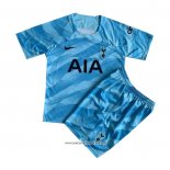 Camiseta Tottenham Hotspur Portero 2023-2024 Nino Azul