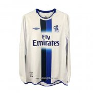 Retro Camiseta 2ª Chelsea 2003-2005 Manga Larga
