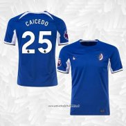 Camiseta 1ª Chelsea Jugador Caicedo 2023-2024