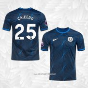Camiseta 2ª Chelsea Jugador Caicedo 2023-2024