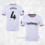 Camiseta 2ª West Ham Jugador Zouma 2023-2024