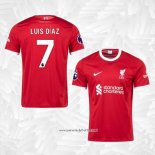 Camiseta 1ª Liverpool Jugador Luis Diaz 2023-2024