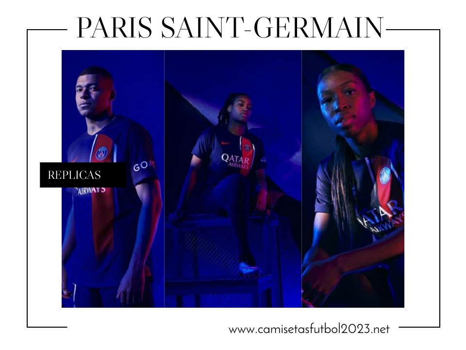 Camisetas Paris Saint-Germain replicas 2023-2024