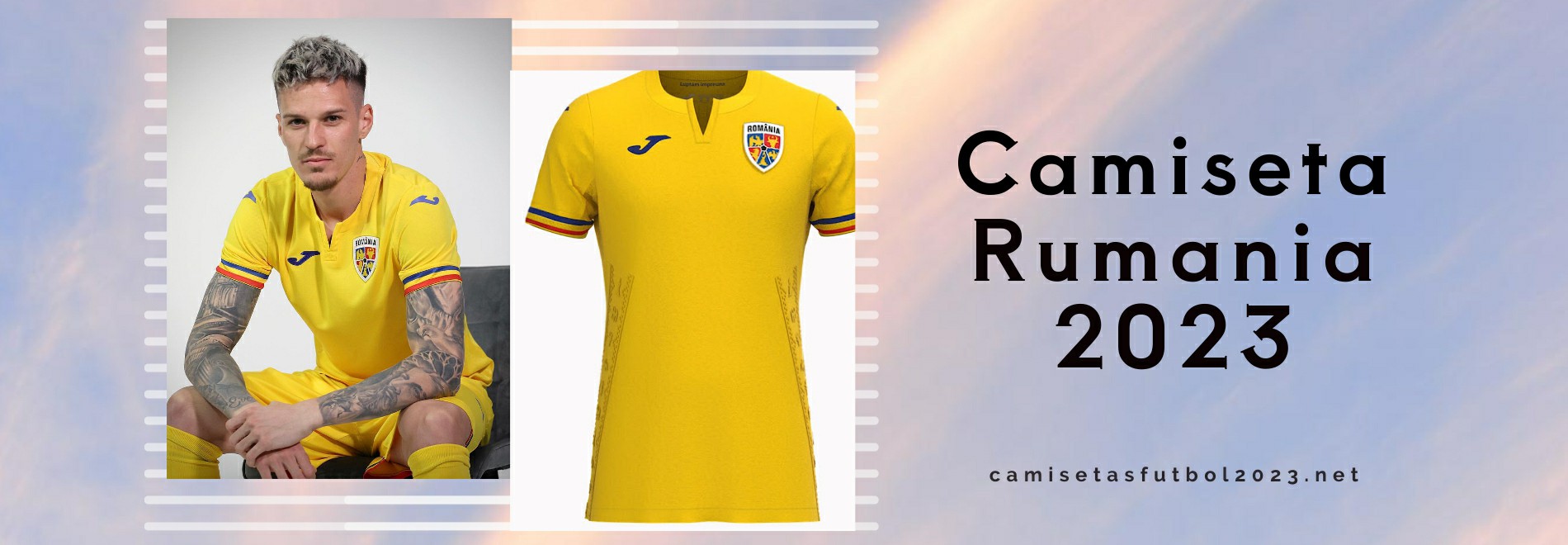 Camiseta Rumania 2023-2024